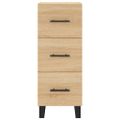 vidaXL Vysoká skrinka dub sonoma 34,5x34x180 cm spracované drevo