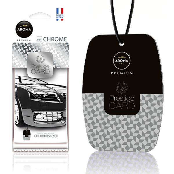 Osvěžovače vzduchu AROMA PRESTIGE CARD CHROME