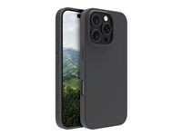Zadný kryt pre mobilný telefón - plast - nočná čerň - pre Apple iPhone 16 Pro