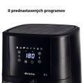 Ariete Airy Fryer 6L 4626, čierna