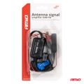 Anténny zosilňovač signálu 12V DAB FM AMiO-04134