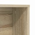 vidaXL Stôl Sonoma dub 91 x 50 x 149 cm Kompozitné drevo
