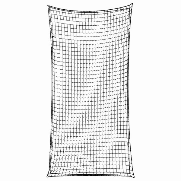 vidaXL Sieť na prívesný vozík s elastickým lanom čierna 6x3 m PP