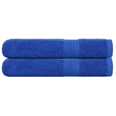vidaXL Uteráky FROGN 2 ks modré 100x200 cm 360 g/m²