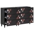 vidaXL Úložné skrine 2 ks 120 x 33 x 75 cm Masívne mango drevo