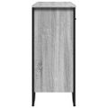vidaXL Komoda sivá sonoma 97x32,5x74,5 cm kompozitné drevo