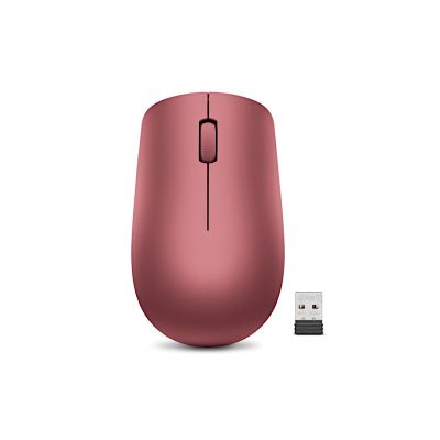 Lenovo 530/Kancelárska/Optická/1 200 DPI/Bezdrôtová USB/Červená