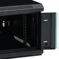 vidaXL 9U Nástenná serverová skriňa 19" 600x450x510 mm IP20