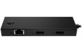 HP Portable USB-C Hub Rozbocovac, 2× USB-A 3.2, 1× USB-C 3.2, 1× RJ45 Gigabit Ethernet, 5 Gb/s, 7,5W nabíjení, 80% recyklovaný plast