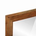 vidaXL Kúpeľňové zrkadlo Hnedá 50 x 22 x 70 cm Pevné akáciové drevo