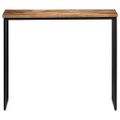 vidaXL Konzolový stolík, masívne recyklované teakové drevo 90x30x76 cm