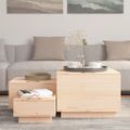 vidaXL Úložné boxy s vekom 3 ks masívna borovica