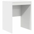 vidaXL Stôl Biela 60 x 50 x 76 cm