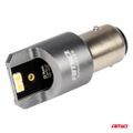 LED CANBUS PRO series BAY15D P21/5W 4x3030 SMD White 12/24V AMIO-03585