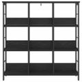 vidaXL Regál na knihy 9 úrovní 102 x 32 x 104,5 cm Kompozitné drevo