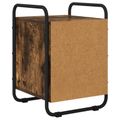vidaXL Nočný stolík 2 ks Dymový dub 35 x 36,5 x 50 cm Kompozitné drevo
