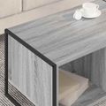vidaXL Konferenčný stolík Sivý Sonoma 80 x 50 x 40 cm Kompozitné drevo