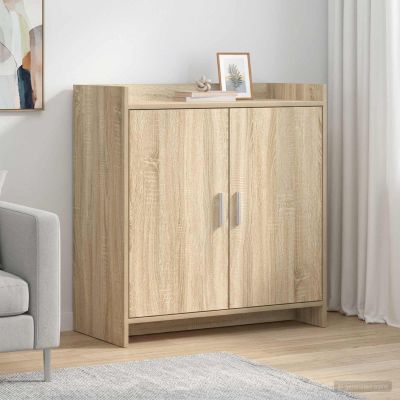 vidaXL Servírovacia skriňa Dub sonoma 72 x 36 x 80 cm Kompozitné drevo