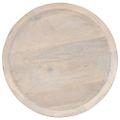 vidaXL Príručný stolík Ø60x75 cm mangovníkový masív