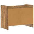 vidaXL TV skrinka 60 x 33 x 47 cm Staré drevo Kompozitné drevo