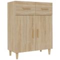 vidaXL Komoda dub sonoma 69,5x34x89 cm spracované drevo