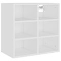 vidaXL Skrinky na topánky 2 ks biele 52,5x30x50 cm