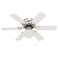 vidaXL Stropný ventilátor s osvetlením Ø 82 cm Biela