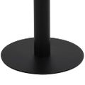vidaXL Bistro stolík tmavohnedý 50x50 cm MDF