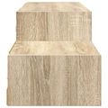 vidaXL Nástenný TV kabinet Nástenná montáž Dub sonoma 150 x 28 x 26 cm