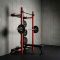 Multifunkčný skladací posilňovací stojan - Power Rack HMS KLT34 červený