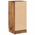 vidaXL Komoda staré drevo 30x30x70 cm spracované drevo