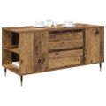 vidaXL Konferenčný stolík Staré drevo 102 x 44,5 x 50 cm