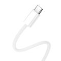 BWOO Kábel USB-C - USB-C 1m 60W pre iPhone 15 BO-X284 biela