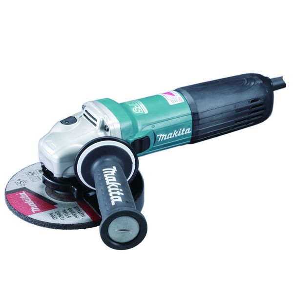 Makita Úhlová bruska 150 mm,SJS,elektronika,1400 W