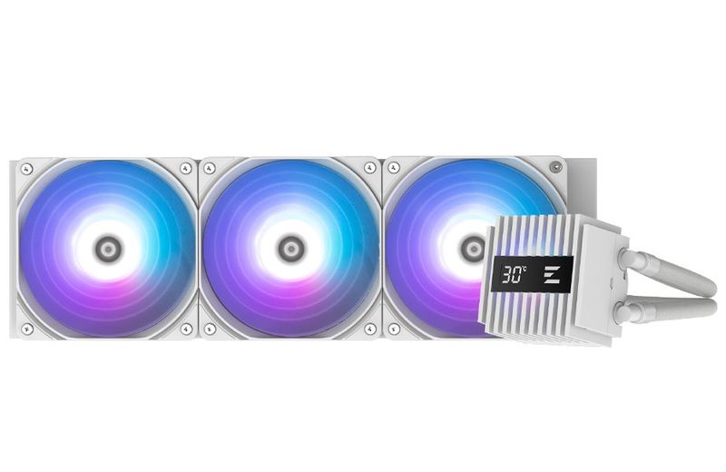Zalman vodný chladič ALPHA2 A36 White / 3 x 120 mm / PWM / ARGB / biely Vodný chladič, pre CPU, pre Intel i AMD, 3× 120mm ventilátor, socket 115x, 1200, 1700, AM5, AM4, biely