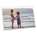 vidaXL Fotorámiky na stenu alebo stôl 3 ks biele 70x90 cm MDF