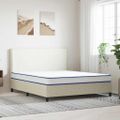 vidaXL Matrac Mäkký 200 x 160 x 17 cm Biela