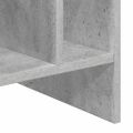 vidaXL Skrinka na gramofónové platne Betónová šedá 78,5 x 35 x 45 cm
