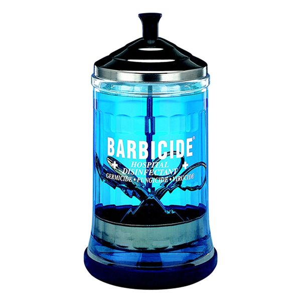 Sklenená nádoba na dezinfekciu BARBICIDE Glass jar 750 ml