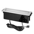 Výsuvný blok zapustený ORNO OR-GM-9016/BG, 2x 230V, 1x USB, 2x HDMI, INOX Výsuvný blok zapuštěný ORNO OR-GM-9016/B-G, 2x 230V, 1x USB, 2x HDMI, INOX