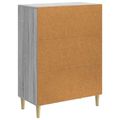 vidaXL Servírovacia skriňa Sivá sonoma 66 x 34,5 x 90 cm