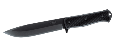Fällkniven A1XB X-series Survival outdoorový nôž 16,1cm, celočierny, puzdro zytel