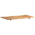 vidaXL Stolová doska, akáciový masív 100x(50-60)x2,5 cm