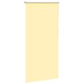 vidaXL Zatemňovacia roleta žltá 85x130 cm šírka látky 80,7 cm polyester
