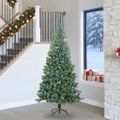 vidaXL Vianočný stromček Zelená 240 cm PVC