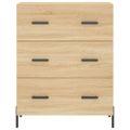 vidaXL Vysoká skrinka dub sonoma 69,5x34x180 cm spracované drevo