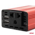 Menič napätia AMiO 12V/230V 150W/300W 2xUSB PI01