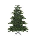 vidaXL Umelý Sklápací Vianočný Stromček Zelená 150 cm PVC a oceľ