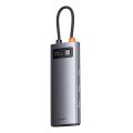 Rozbočovač 4v1 Baseus Metal Gleam Series, USB-C na 4x USB 3.0