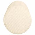 vidaXL Podložkové vankúše 2 pcs Krémová Ø 15 x 40 cm Kordúrová tkanina